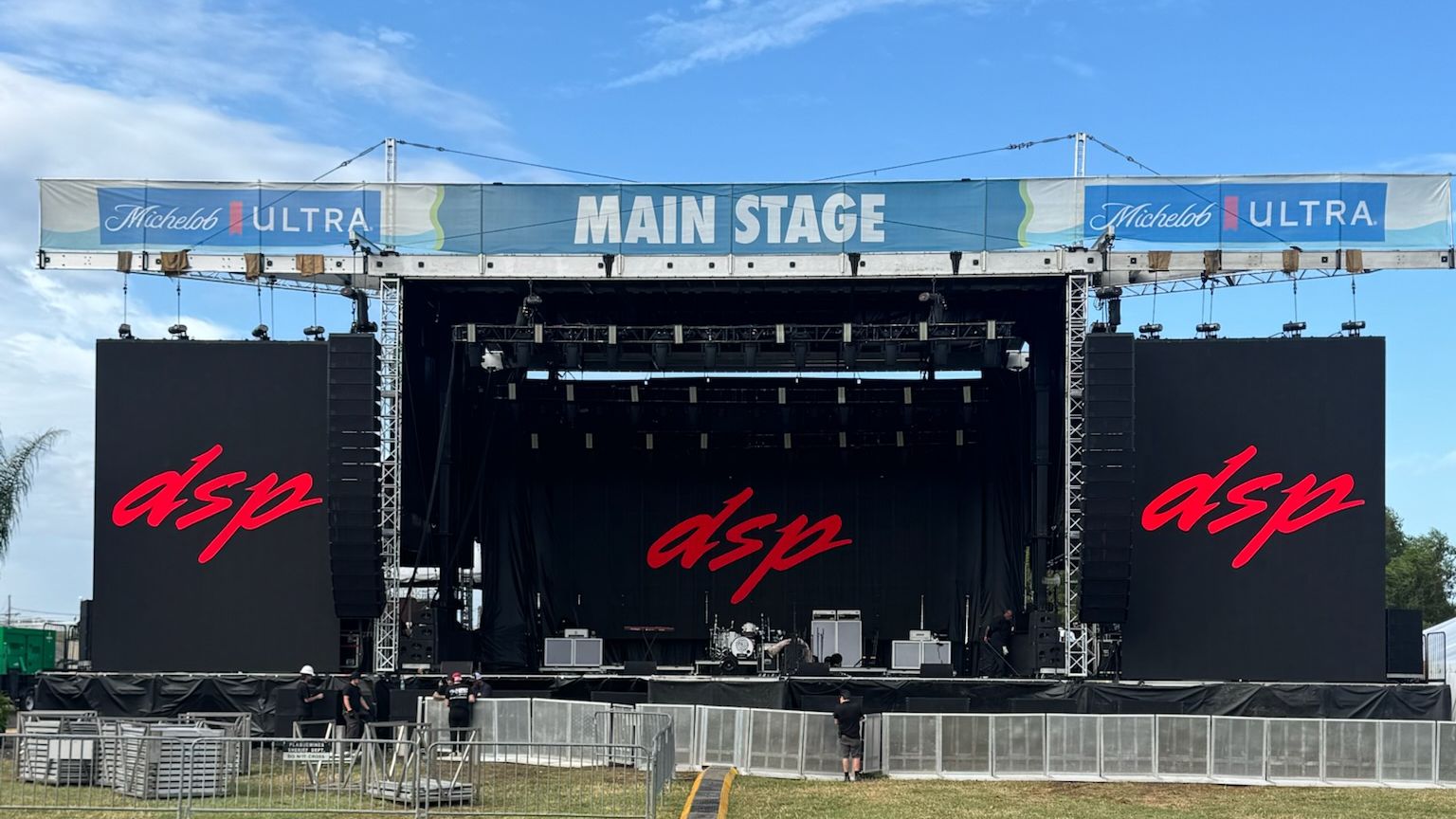 Mainstage built for a public community event